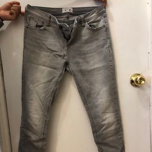 Grey jeans